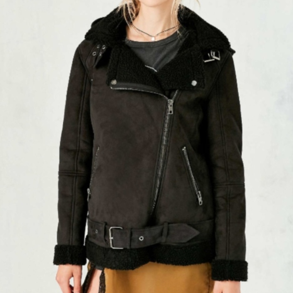 Hooded Aviator Jacket